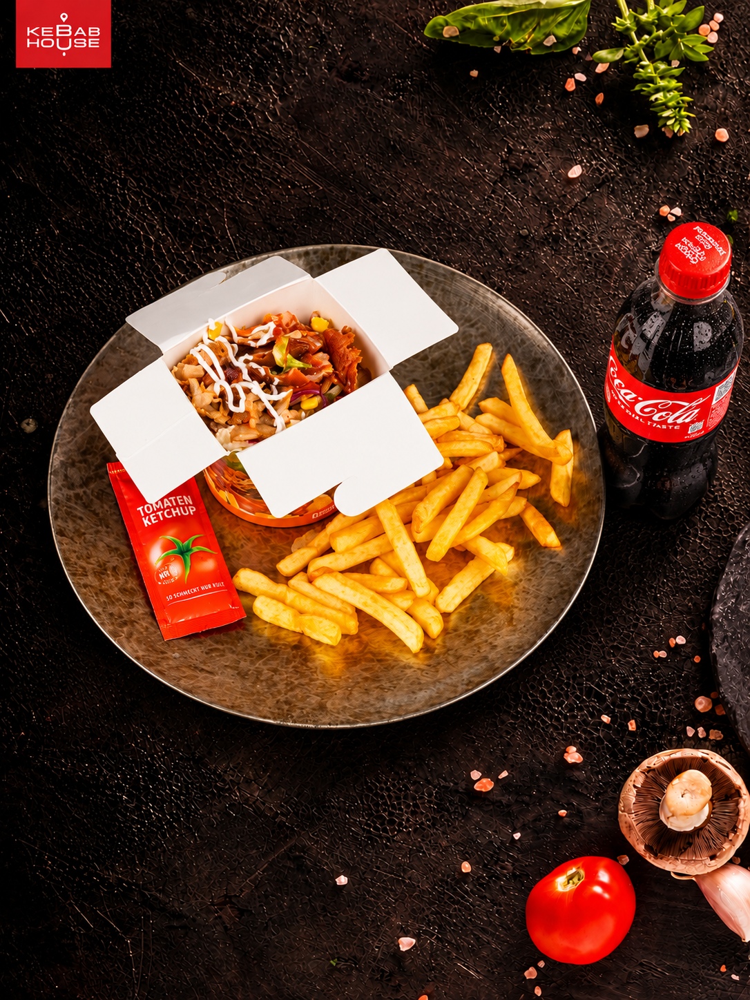 Pileći kebab box — MENU